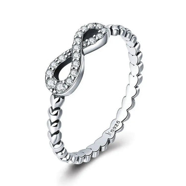 Sterling Silver Forever Love Infinity Ring-Your Soul Place